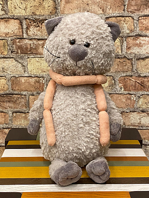 Кот Обормот с сосисками